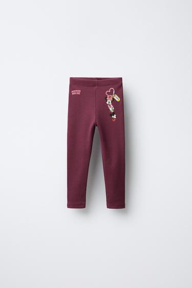 Zara Легинсы в рубчик «минни маус и друзья» © DISNEY