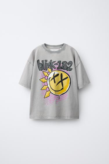 Zara Футболка с принтом BLINK-182 ©