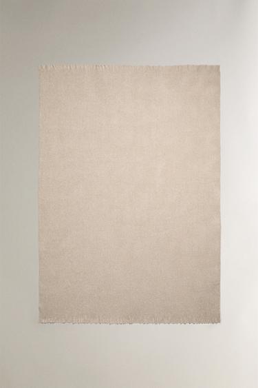 Zara Плед с бахромой