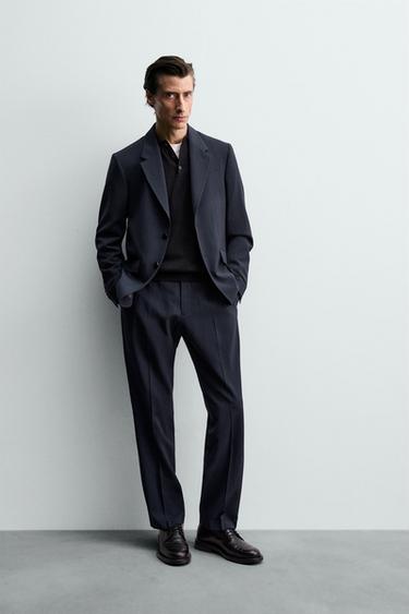 Zara Костюмный блейзер из 100% шерсти купить с доставкой.