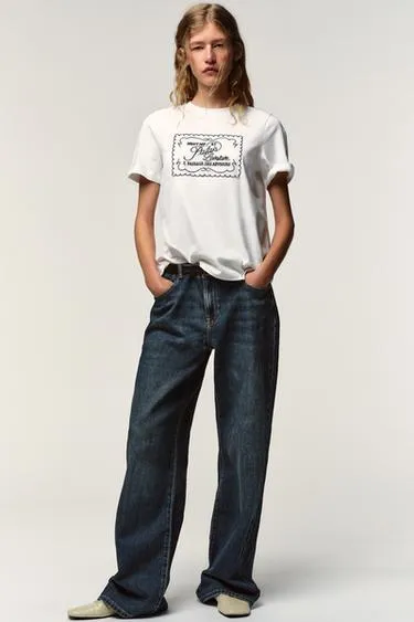 Футболка из органзы с надписью- Заказать в России