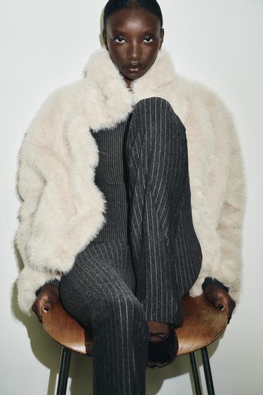 Zara Балетки из вельвета с ремешками купить с доставкой.