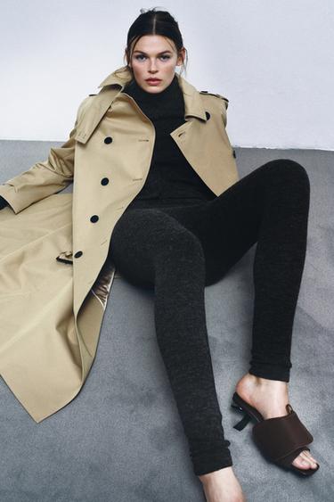 Zara Кожаные сандалии KITTEN