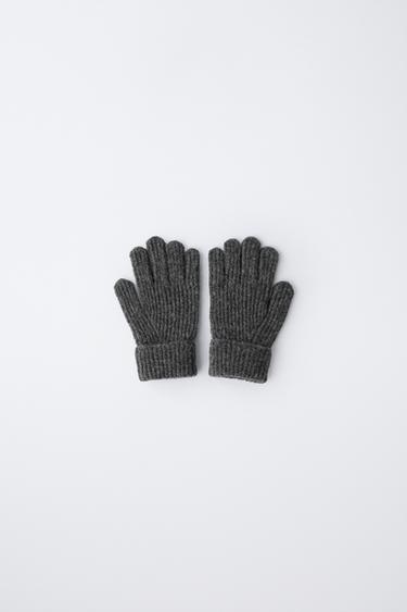 Zara Однотонные трикотажные перчатки