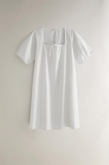 Zara Халат с короткими рукавами купить с доставкой.