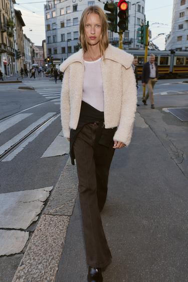 Кардиган из букле- Заказать в России