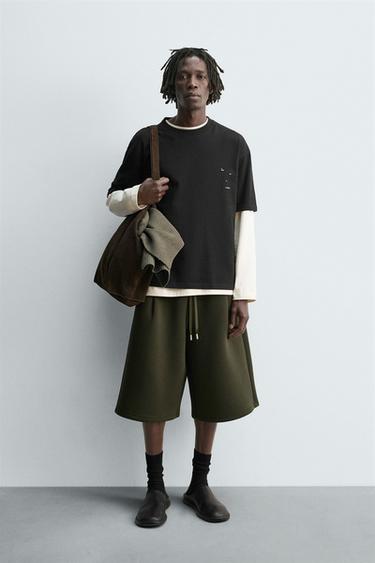 Zara Футболка с принтом кольца