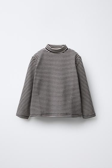 Zara Топ с воротником-стойкой