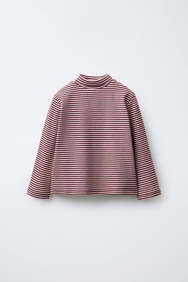 Zara Топ с воротником-стойкой