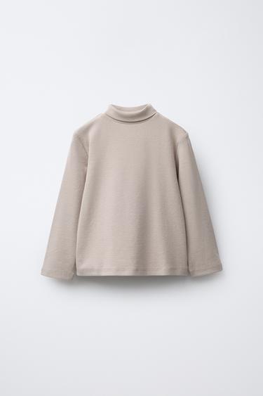 Zara Топ с воротником-стойкой