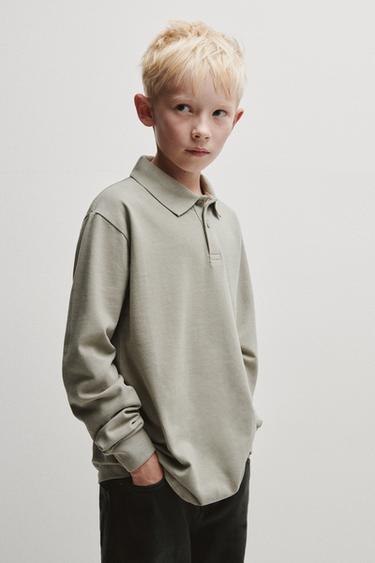Zara Базовое поло пике купить с доставкой.