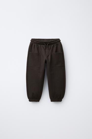 Zara Мягкие брюки-джоггеры