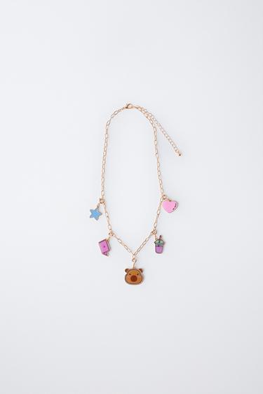 Zara Ожерелье с многофункциональными сменными подвесками