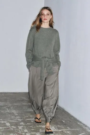 Широкие брюки из шерсти — ZW COLLECTION LIMITED EDITION