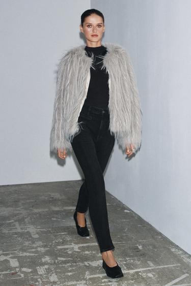 Zara Джинсы SKINNY с высокой посадкой — ZW COLLECTION купить с доставкой.