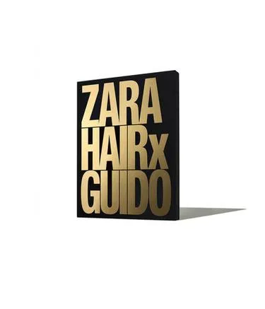Книга GUIDO PALAU ZARA HAIR + парик в рамке