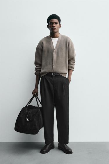 Zara Кардиган платочной вязки