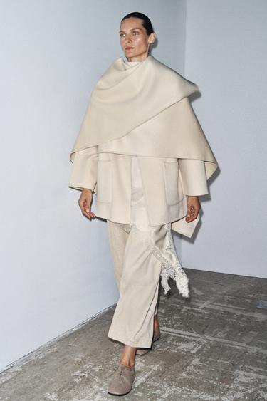 Zara Вельветовые брюки BARREL FIT — ZW COLLECTION