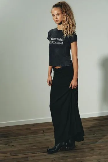 Футболка с текстом и эффектом потертости- Заказать в России