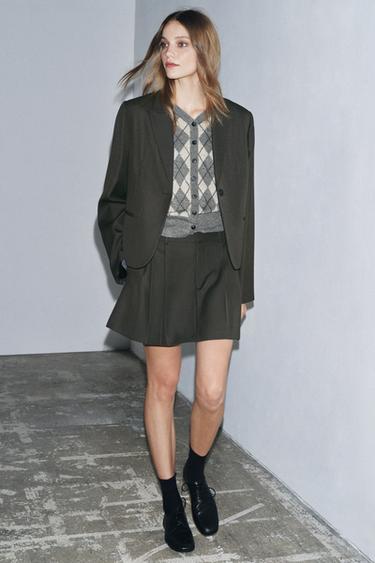 Zara Блейзер прямого кроя — ZW COLLECTION