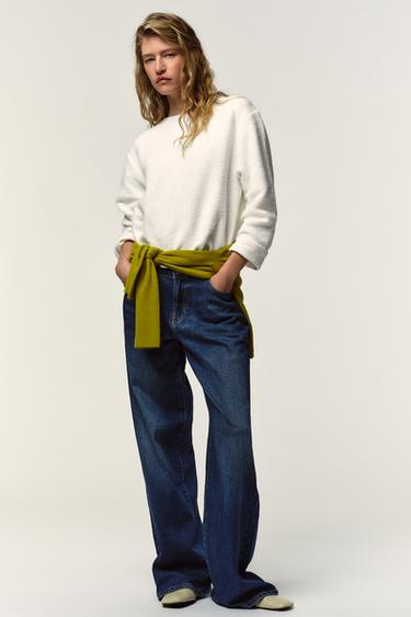 Zara Толстовка в деревенском стиле