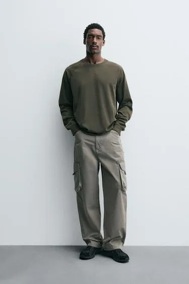 Футболка RELAXED FIT с эффектом потертости