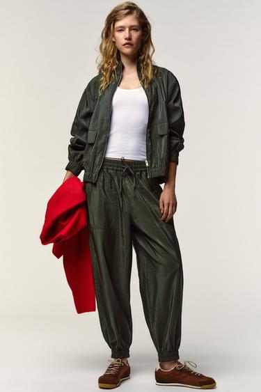 Zara Брюки с манжетами купить с доставкой.