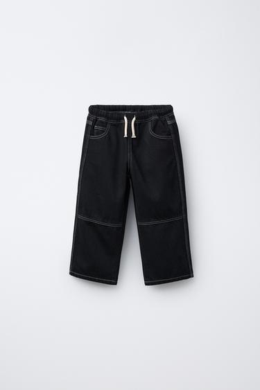 Zara Джинсы STRAIGHT контраст купить с доставкой.