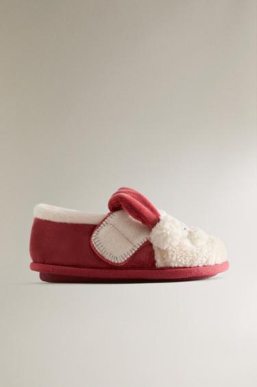 Zara Детские тапочки дед мороз купить с доставкой.