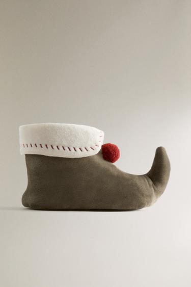 Zara Тапочки для детей в стиле рождественского эльфа