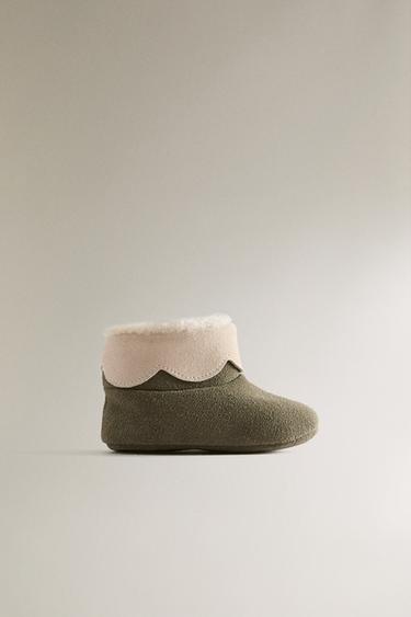 Туфли-ботиночки кожаные для эльфов на рождество- Заказать в России