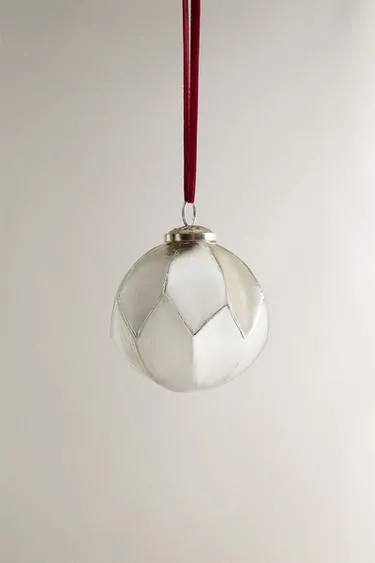 Стеклянный рождественский шар DIAMOND BAUBLE