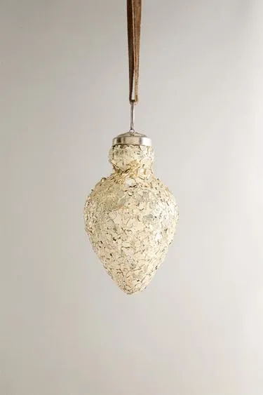 Елочное украшение CRACKLED CHRISTMAS TREE BAUBLE