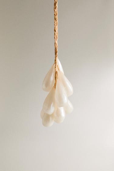 Zara Набор жемчужно-белых рождественских свечей (упаковка из 10 штук)