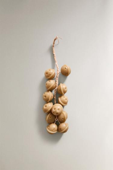 Zara Набор рождественских свечей в виде каскада колокольчиков на санях (набор из 12 штук)