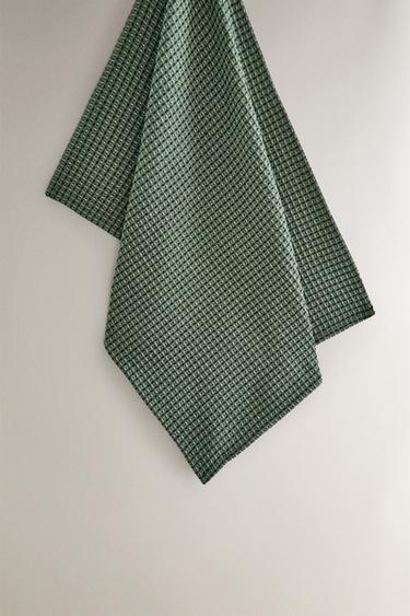 Zara Хлопковое полотенце для посуды с вязаным рисунком рождественское купить с доставкой.