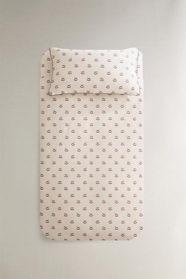 Zara Детское рождественское одеяло с конём купить с доставкой.