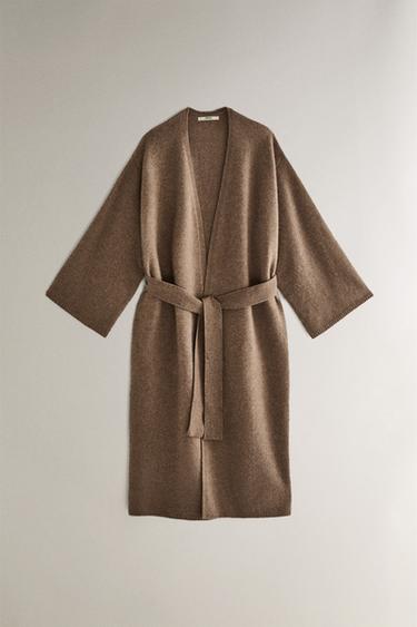 Zara Халат из кашемира