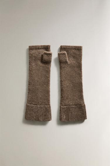 Zara Пальчиковые варежки из кашемира