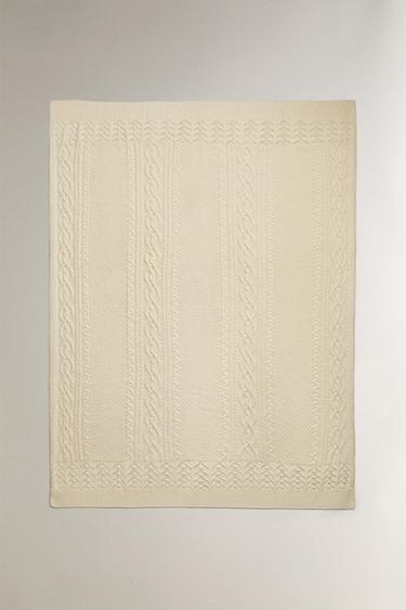 Zara Плед из шерсти