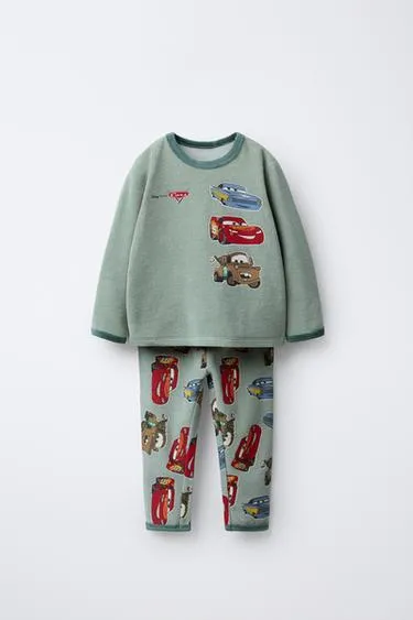 2-6 лет/ вельветовая пижама CARS LIGHTNING MCQUEEN AND FRIENDS © DISNEY