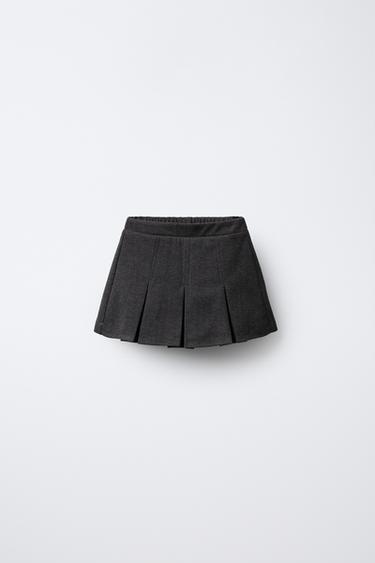 Zara Юбка-шорты «SOFT TOUCH» со складками