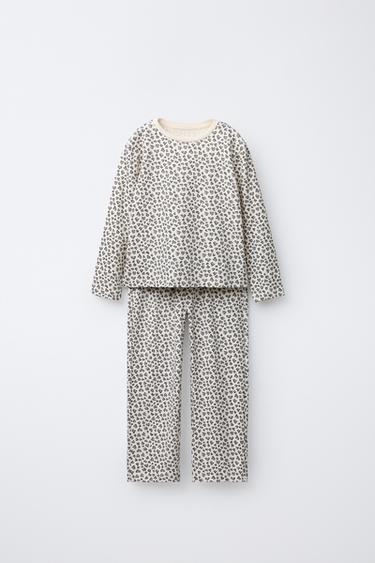 Zara Пижама с анималистическим принтом, 2–6 лет купить с доставкой.