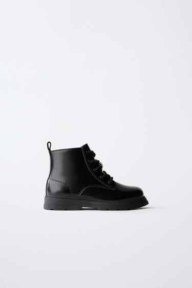 Zara Ботинки со шнуровкой