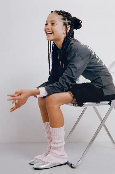 Юбка из полупрозрачной ткани