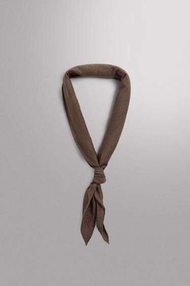 Zara Бандана из смесовой шерсти купить с доставкой.