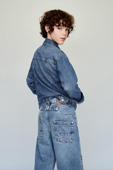 Zara Джинсы BALLOON с шлевками купить с доставкой.