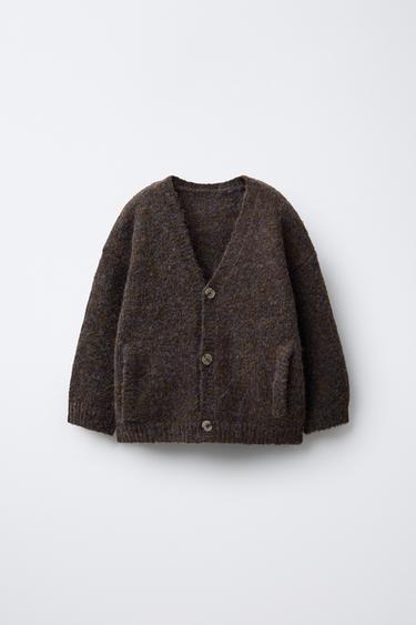 Zara Кардиган из смесовой шерсти купить с доставкой.