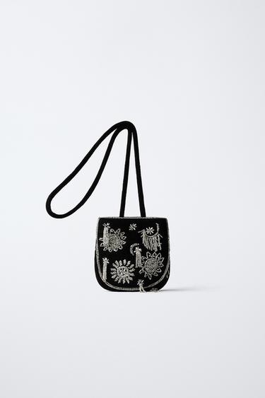Zara Сумка с декоративными деталями купить с доставкой.