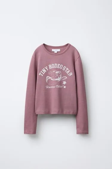 Футболка с надписью COWGIRL- Заказать в России